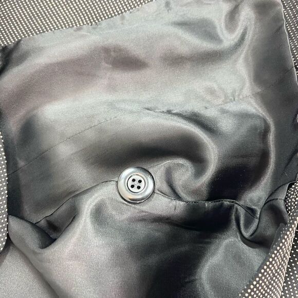 Lafayette 148 Single Breasted Blazer Women's 10 Lapel Notch Black Office Career - Picture 6 of 8